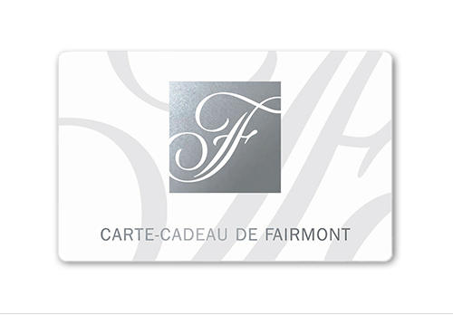 Carte-cadeau de Fairmont