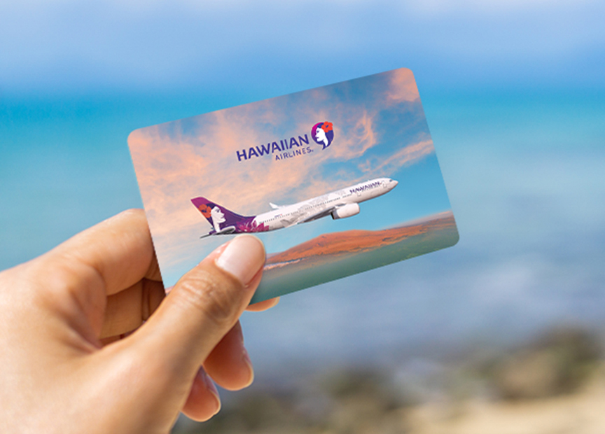 Hawaiian Airlines T Cards